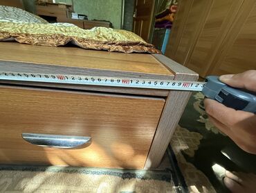 Двуспальные кровати: Двуспальная кровать, Б/у, С матрасом, длина - 232 см — 3