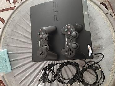 dualshok 3: Sony PlayStation 3 (PS3) Slim oyun konsolu seti - Model: PS3 Slim - — 1