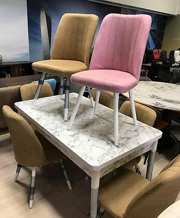 Masa və oturacaq dəstləri: Mətbəx üçün, Yeni, Açılan, Dördbucaq masa, 4 stul -da lalafo.az — 9 Masa və oturacaq dəstləri: Mətbəx üçün, Yeni, Açılan, Dördbucaq masa, 4 stul — 9