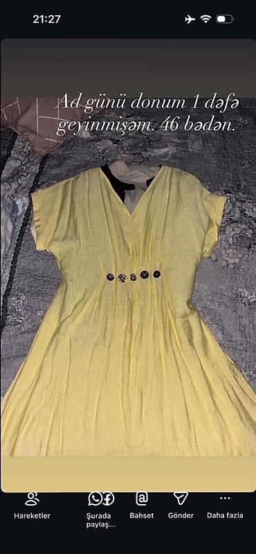 düz donlar: Qadın geyim dəsti – 3 don 1) Ağ məzun donu - Rəng: ağ - Model: 3/4 — 3