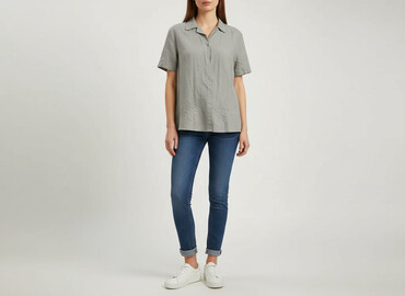 brunello cucinelli t shirty: Perfect J, Women`s shirt, size L