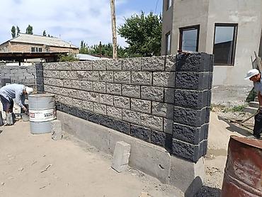 Пескоблок: Пескоблок Рваный, Заборный, 190x190x390, Платная доставка, Самовывоз — 11