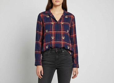 dżinsy do marynarki: New Look, Women's blouse, size M