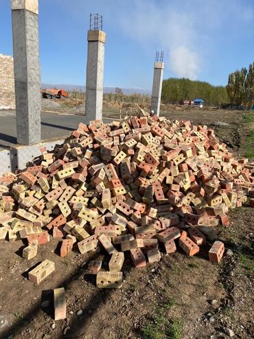 веп кам: Полнотелый, Жженый кирпич, Half brick, 250x120x88, Новый