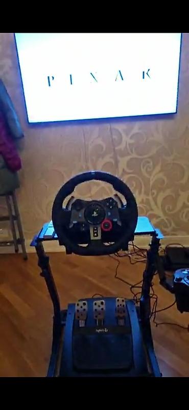 ps icarə: Logitech G29 Driving Force sükanı, pedallar və sürət qutusu ilə tam — 3