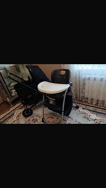 stokke коляска: Uşaq arabası və yemək kreslosu seti - Uşaq arabası: klassik beşik — 1