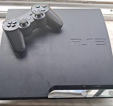 ps 3 cd: Sony PlayStation 3 (PS3) Slim oyun konsolu - Model: PS3 Slim - Rəng — 1