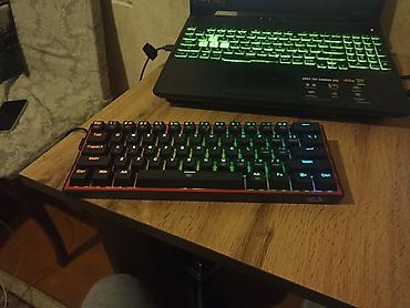 Настольные ПК и комплектующие: Redragon K617 klaviatura - 60% ölçülü, kompakt korpus – masa üzərində — 3