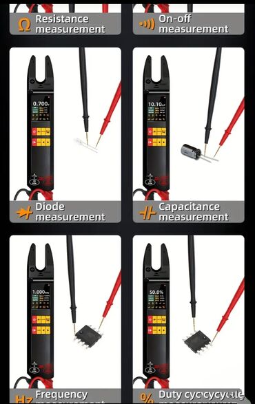 Multimetri: BSIDE klešta multimetar sa LCD ekranom visoke rezolucije, dizajniran — 10