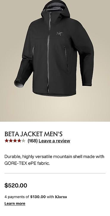 вещи аниме: Мужская куртка, XL, Arcteryx, Новый, цвет - Черный, Самовывоз, Платная доставка — 1