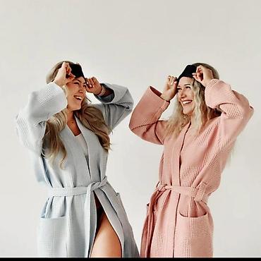 Халаты: Вафельный халат премиум качества имеет много преимуществ перед — 6