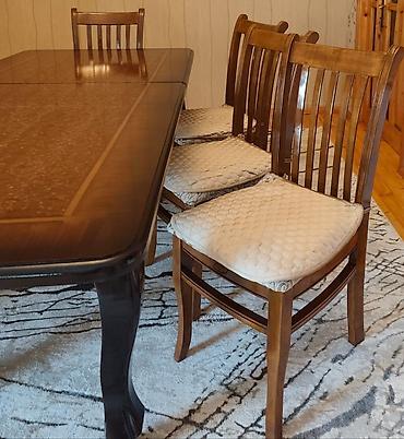 balkon masalari: Qonaq otağı və ya yemək sahəsi üçün nəzərdə tutulmuş klassik üslublu — 2