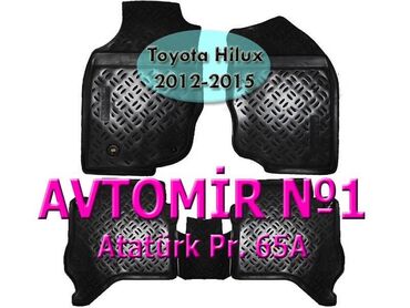 toyota prius aksesuar: Toyota hilux 2012-2015 üçün poliuretan ayaqaltılar 🚙🚒 ünvana və