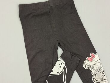 shein spodnie z dziurami: Material trousers, Disney, 5-6 years, 110/116, condition - Fair