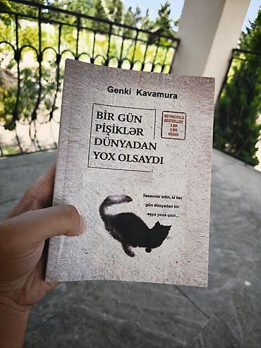 Bədii ədəbiyyat: Məhsul: Kitab – “Bir gün pişiklər dünyadan yox olsaydı” Müəllif: Genki — 1