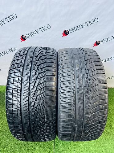 35: Шины 265 / 35 / R 20, Зима, Б/у, Пара, Легковые, Корея, Hankook — 1