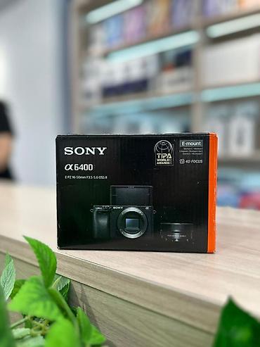 Foto və videokameralar: Fotoaparat "Sony A6400 kit + 16-50 mm" Fotoaparat "Sony A6400 kit + — 1
