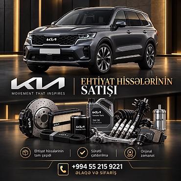 Kia avtomobilləri üçün orijinal ehtiyat hissələrinin satışı Məhsul