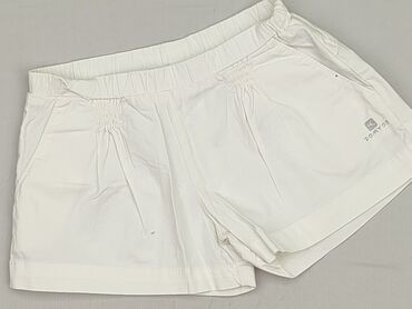 biale jeansy reserved: Shorts, 4-5 years, 104/110, condition - Very good