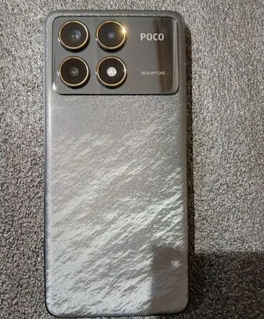 Poco: Poco F6 Pro, Б/у, 256 ГБ, цвет - Серый, 1 SIM, 2 SIM