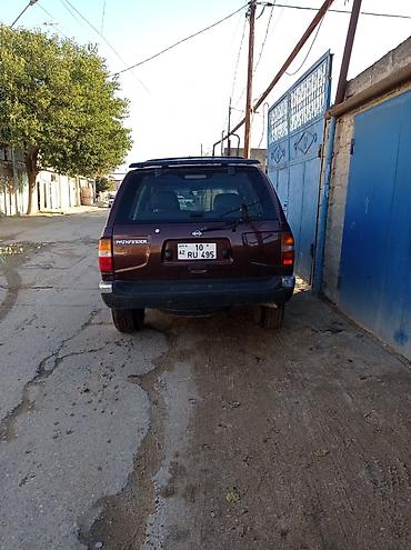 balaca maşın: Nissan Pathfinder: 3.3 l | 1997 il Ofrouder/SUV — 2