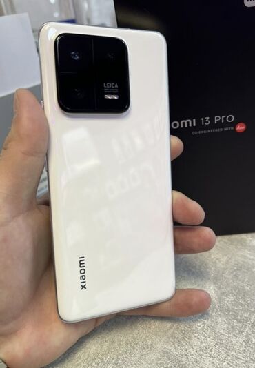 самсунг фолд 5: Xiaomi, 13 Pro, Колдонулган, 512 ГБ, түсү - Ак, eSIM, 2 SIM