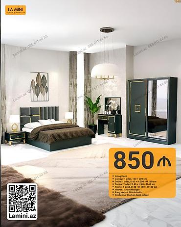 Ev və bağ: Yataq Dəsti – LA MINI (Laconic & Minimalism) Komplektə daxildir — 1