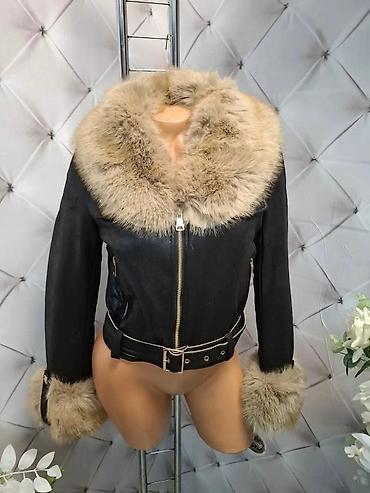 only ženske jakne: Ženska kratka jakna sa krznom – elegantan zimski model - Materijal — 4