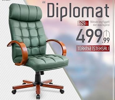 puf kreslo: “Diplomat” ofis kreslosu - Yüksək keyfiyyətli darı avazlayıcısı - — 1