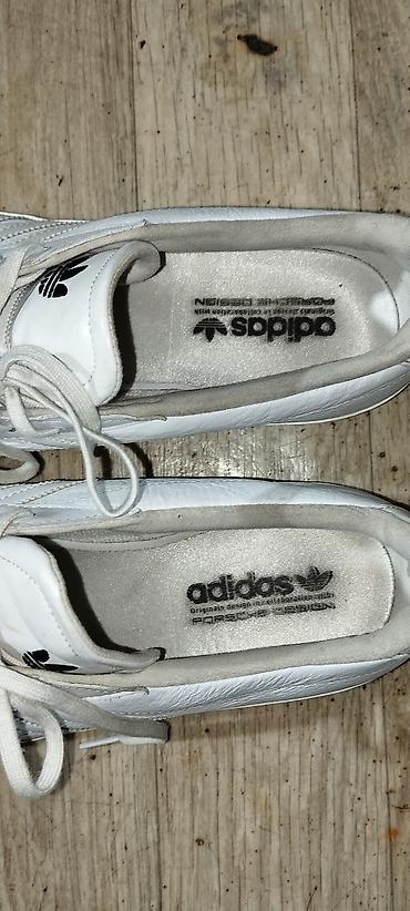 обувь 34: Мужские кроссовки, 48, Adidas, Б/у, цвет - Белый, Самовывоз — 2