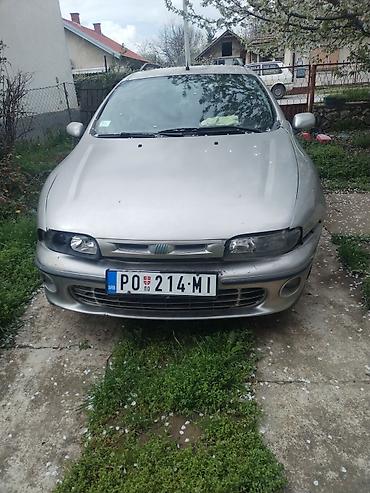 autima: Fiat Marea Weekend – karavan, srebrna boja, benzinski motor. Prednji — 1