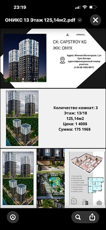 Строится, Элитка, 3 комнаты, 125 м²