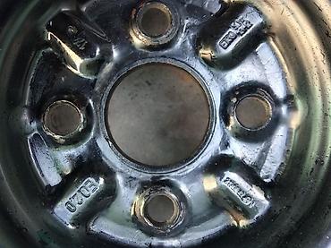 aeolus e70: Колеса в сборе 165 / 70 / R 13, Всесезонная, Б/у, Комплект, Легковые, Железные, отверстий - 4 — 3