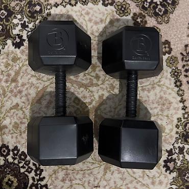 Спортивный инвентарь: 5kg-10kg-15kg ayri ayri satilmir, hamisi birlikte satilir qiymet 70azn — 1