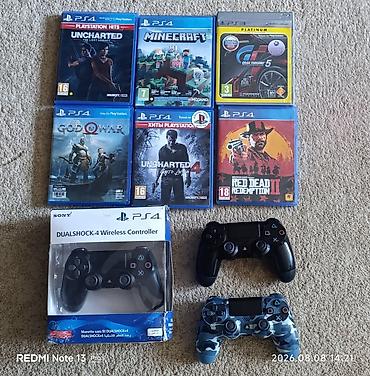 аренда playstation 4: Смешанный жанр, Б/у Платная доставка — 1
