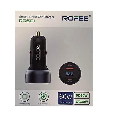 Kateqoriya: AUX və kabellər Rofee RC601 Avtomobil Şarj Cihazı – 4-ü