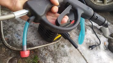 Автомойки: Автомоющий компрессор высокое давление. Работает от 220вольт — 11