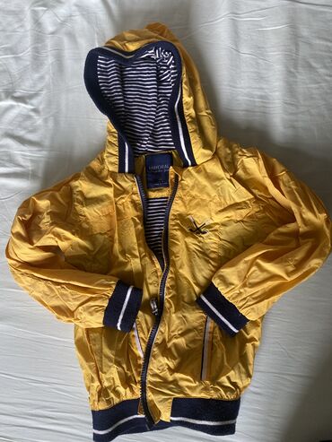 джинцовая куртка: Куртка цвет - Желтый