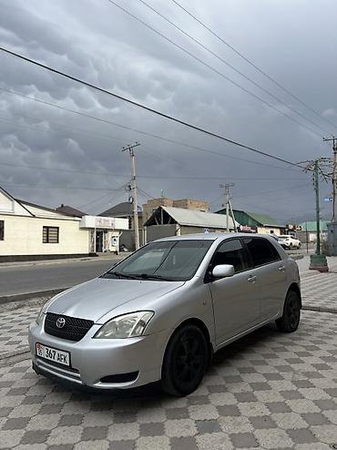 шторка 210: Toyota Corolla: 2003 г., 1.6 л, Автомат, Бензин, Хэтчбэк — 1