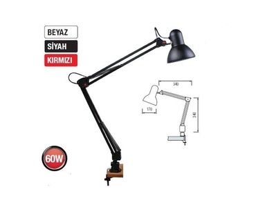 Stol lampaları: Nacnik stolüstü.demir.her tərəfə etmek olur.stolun kənarına bərkitmək -da lalafo.az — 7 Stol lampaları: Nacnik stolüstü.demir.her tərəfə etmek olur.stolun kənarına bərkitmək — 7