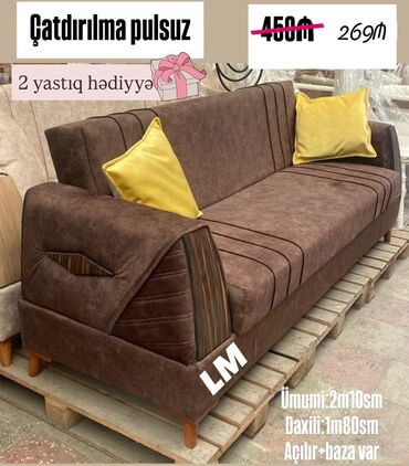 Masa və oturacaq dəstləri: Divan, Yeni, Açılan, Bazalı, Parça, Şəhərdaxili pulsuz çatdırılma