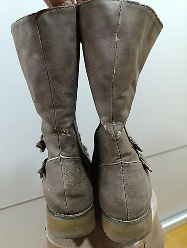 ugg cizme type 1: Ženske zimske čizme Jumex do polovine listova, sivo-taupe boje. - — 3