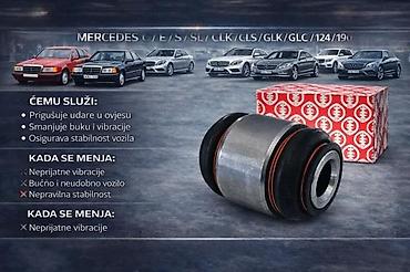 alat za opruge amortizera: PLIVAJUCA KUGLA MERCEDES 124 190 C E S SL CLK CLS GLK GLC | — 1