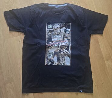 nine west нови сад слике: Short sleeves T-shirt, L (EU 52), XL (EU 54), color - Black, Cotton