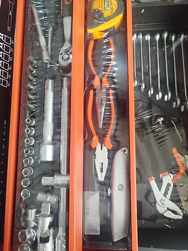 ratchet: Peşəkar universal alət dəsti – çoxsəviyyəli metal alət qutusunda — 6