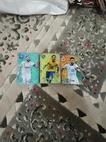 футболисты: Набор коллекционных футбольных карточек с голографическим/блестящим — 1