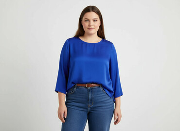bluzki wizytowe plus size: Yessica, Жіноча блуза, розмір 2XL