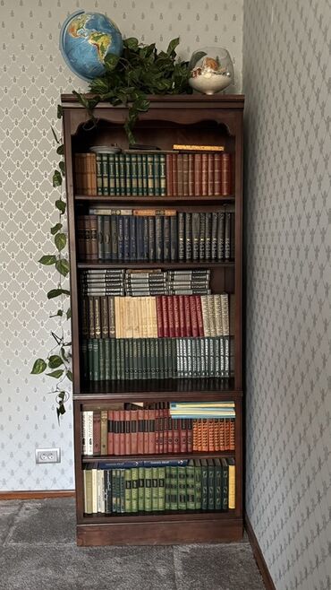 книжные шкафы на заказ: Книжный шкаф, Б/у, Дерево