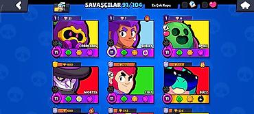 brawl stars 2: Brawl Stars hesabı-27k kupa 91 karkter 676 elmas pay nadir skinlər və — 1