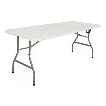 poklanjam stol i stolice: 07. Sklopivi sto beli 180x74x74 cm 7.999 RSD Ako često imate goste